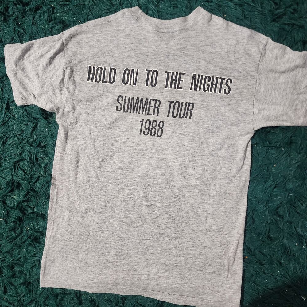 Vintage Richard Marx 1988 Hold On To The Nights Summer Tour T-Shirt - Picture 2 of 6